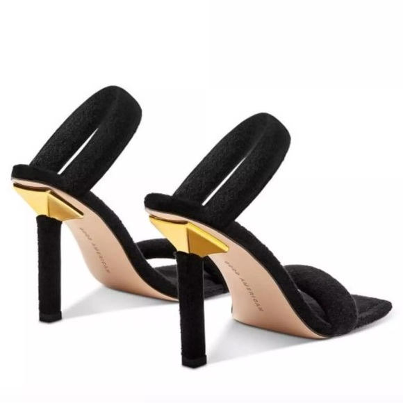 New Good American Terry Cloth Heels - Picture 4 of 11